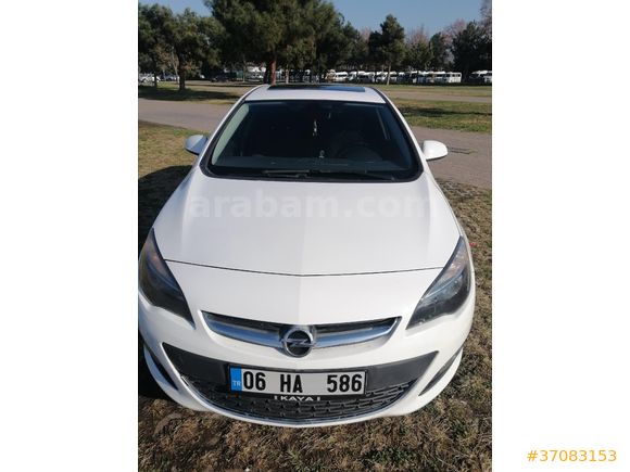 Sahibinden Opel Astra 1.4 T sport 2013 Model  236000km km Beyaz