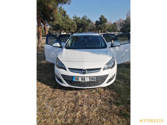 Sahibinden Opel Astra 1.4 T sport 2013 Model  236000km km Beyaz