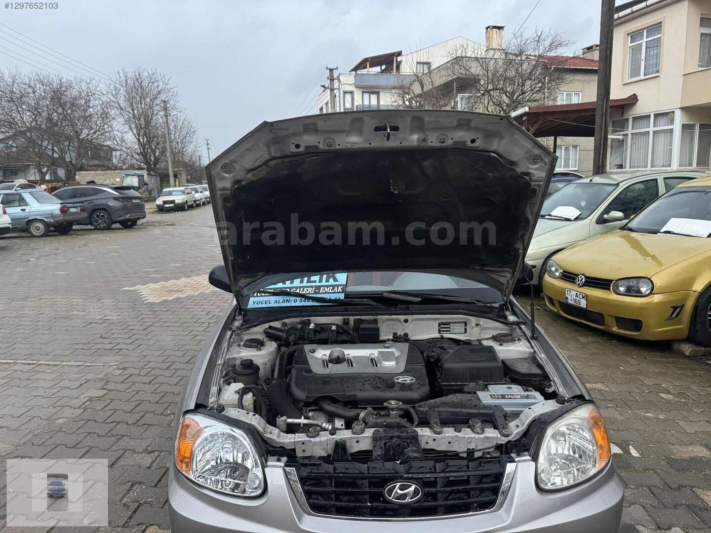 YÜCEL OTO GALERİDEN 2003 TEMİZ HYUNDAİ ACCENT ADMİRE 5