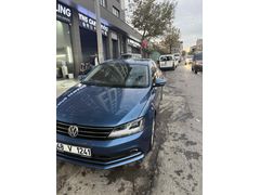 Sahibinden Volkswagen Jetta 1.4 TSi BlueMotion Comfortline 2017 Model İstanbul 152.000 km Mavi
