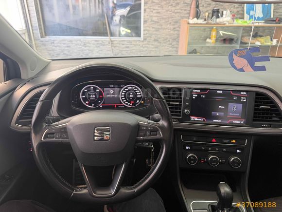  Seat Leon 1.6 TDI Style 2018 Model  155.000 km Gri