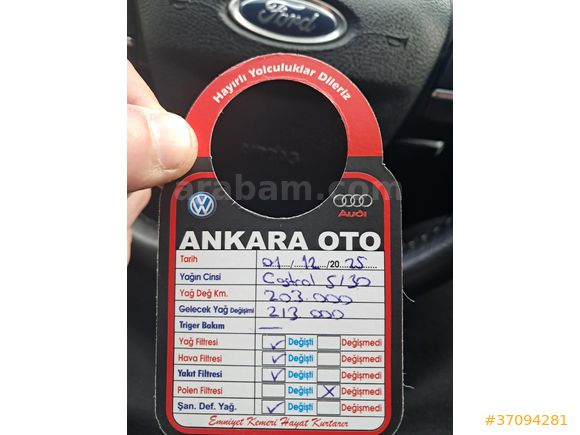 Sahibinden Ford Transit Custom 320 S Trend 2020 Model  207.000 km Beyaz