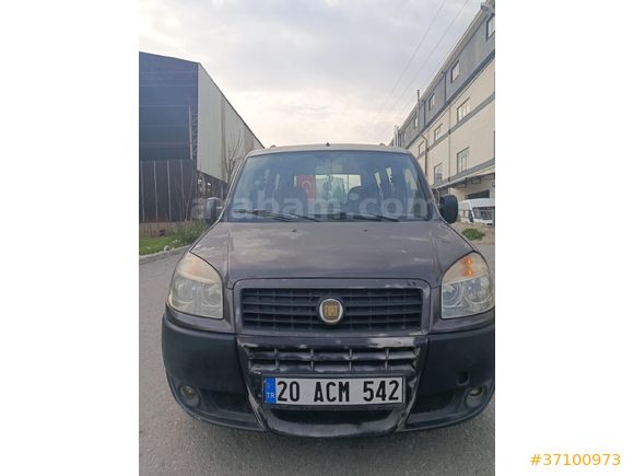 Sahibinden Fiat Doblo Combi 1.3 Multijet Active 2008 Model  298.000 km Füme