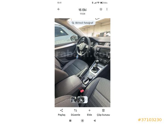 Sahibinden Skoda Octavia 1.0 TSI 82 Binde orijinal Ambition 2018 Model