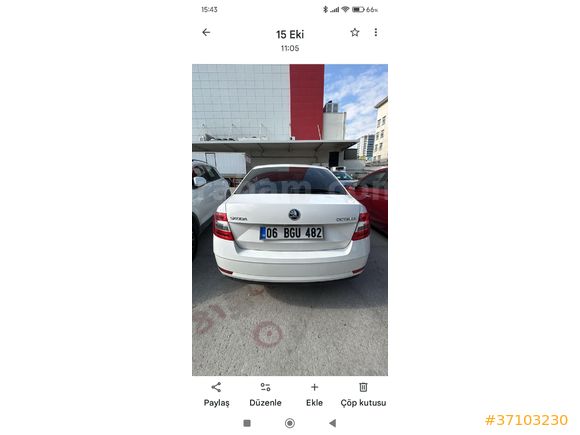 Sahibinden Skoda Octavia 1.0 TSI 82 Binde orijinal Ambition 2018 Model