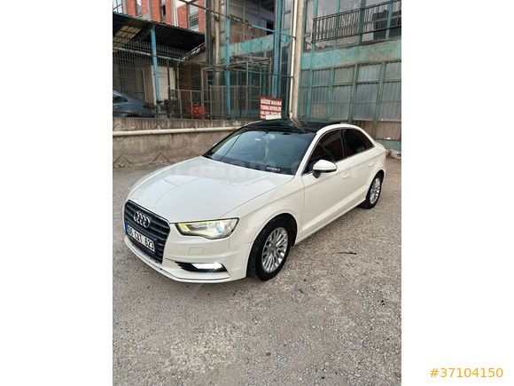 AUDİ A3 2014 OTOMATİK DEĞİŞENSİZ HATASIZ SEDAN 1,6 TDI 110 HP