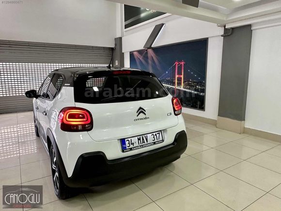 2024/MODEL/ C3/CITROEN/1.2 PURETECH/ SHİNE/HATASIZ BOYASIZ