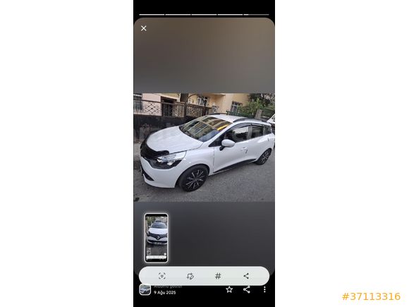 Sahibinden Renault Clio 1.5 dCi SportTourer Joy 2013 Model