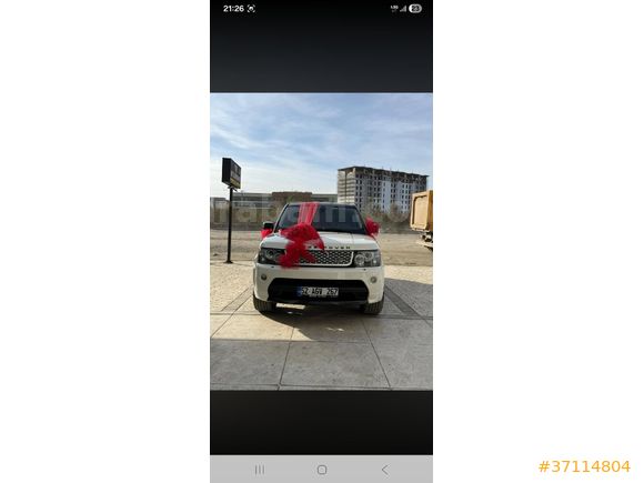 Sahibinden Land Rover Range Sport 2.7 TDV6 HSE 2006 Model