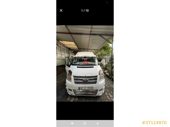 2012 Ford transit okul taşıtı