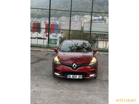 Sahibinden Renault Clio 1.2 Joy Plus 2018 Model  65.000 km Bordo