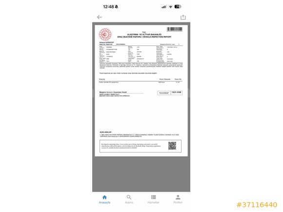 Sahibinden Fiat Egea 1.4 Fire Easy 2020 Model
 