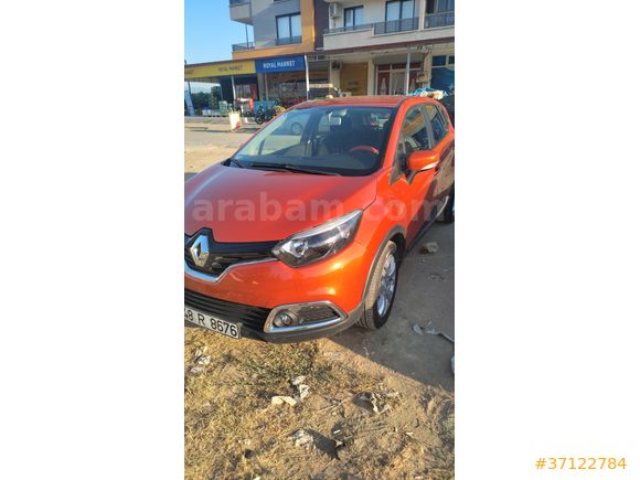 Sahibinden Renault Captur 0.9 Touch 2013 Model  94.000 km Turuncu