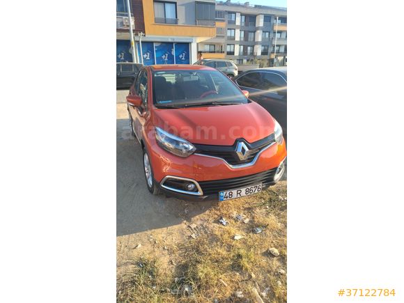 Sahibinden Renault Captur 0.9 Touch 2013 Model  94.000 km Turuncu
