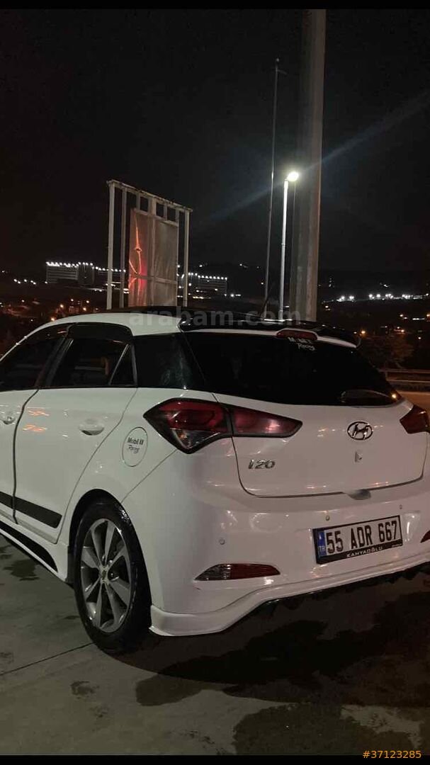 Sahibinden Hyundai i20 1.2 MPI Elite Smart 2017 Model Samsun 130.000 km Beyaz 5