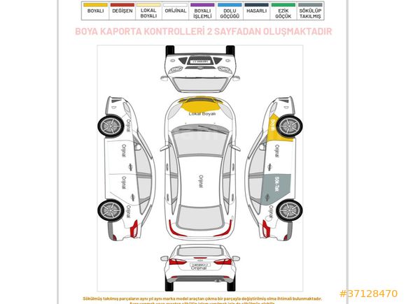 Sahibinden Toyota Corolla 1.4 D-4D Touch 2016 Model 