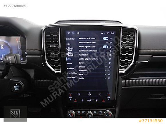2025 FORD WİLDTRAK-LANSMAN RENK-360KMERA-ELEKTRİKLİBAGAJ-%20-4X4