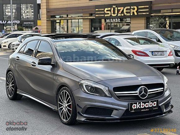 AKBABA OTOMOTİVDEN A 45 AMG 4 MATİC CAMTAVAN-TABA HATASIZ