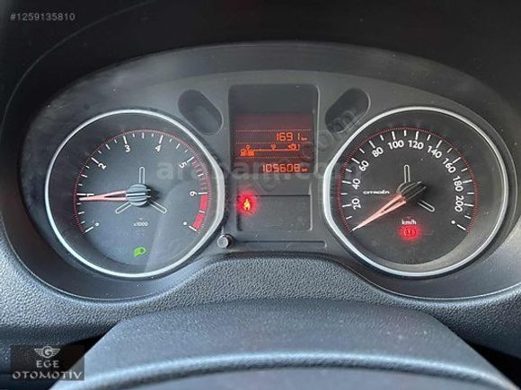 EGE OTO'DAN 105.000KM'DE CITROEN C-ELYSEE 1.5 BLUEHDI FEEL