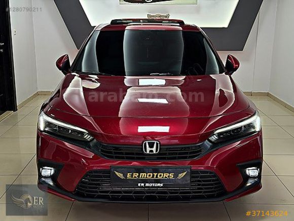 ER MOTORS 2021 HONDA CİVİC 1.5 ECO ELEGANCE OTOMATİK LPG*KIRMIZI