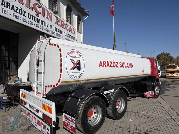 Arazöz Su Tankeri Basınçlı Pompalı 2009 MODEL