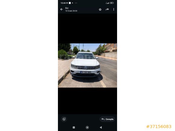 Sahibinden Volkswagen Tiguan 2.0 TDI Comfortline 2016 Model
