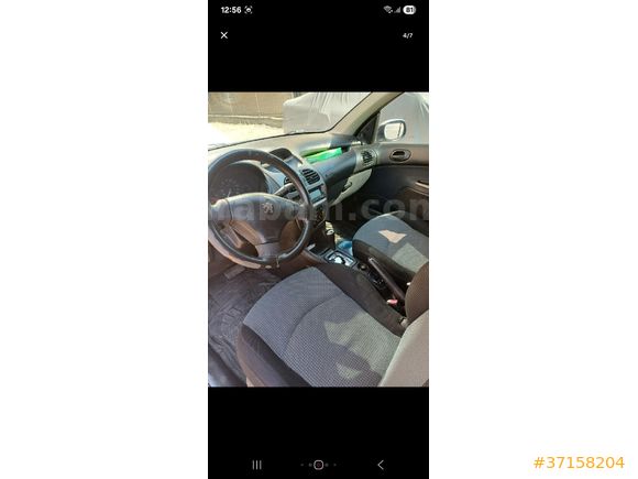 TEMİZ Peugeot 206 1.4 X-Line 2004 Model