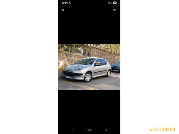 TEMİZ Peugeot 206 1.4 X-Line 2004 Model