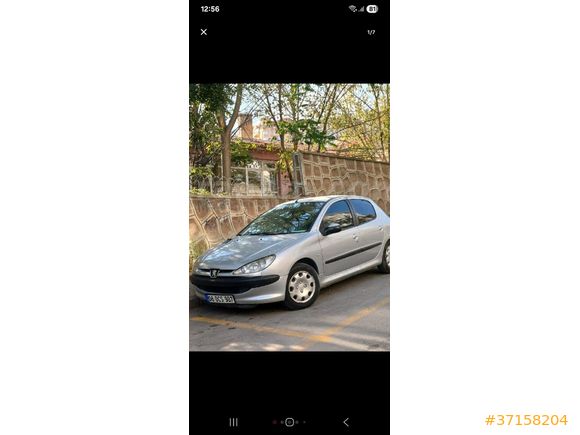 TEMİZ Peugeot 206 1.4 X-Line 2004 Model