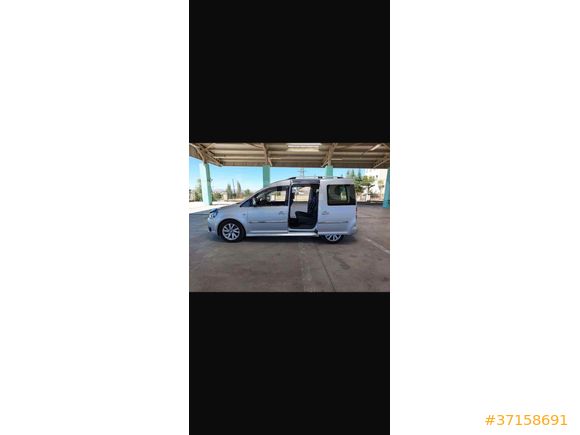 Sahibinden Volkswagen Caddy 1.6 TDI Team 2014 Model  260.000 km Gri (Gümüş)