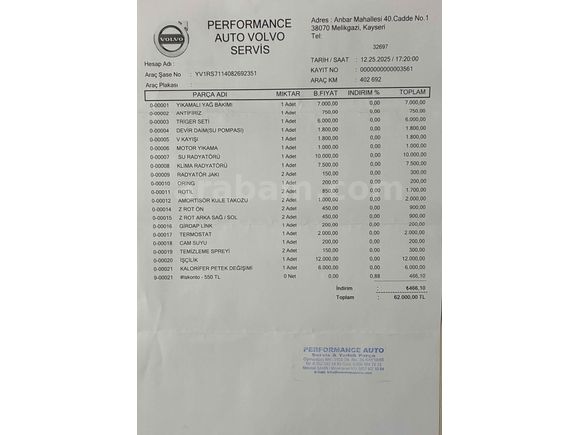 Sahibinden Volvo S60 2.4 D Premium 2008 Model Erzurum