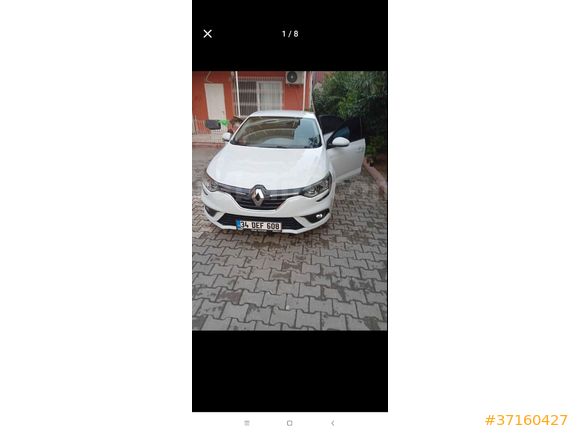Sahibinden Renault Megane 1.5 Blue DCI Touch 2020 Model