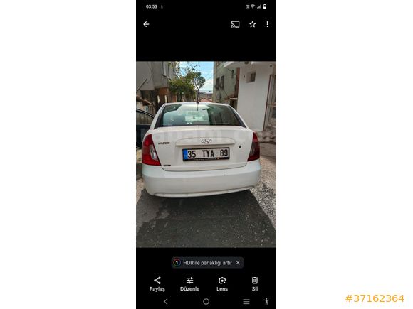 Sahibinden Hyundai Accent Era 1.5 CRDi Team 2011 Model