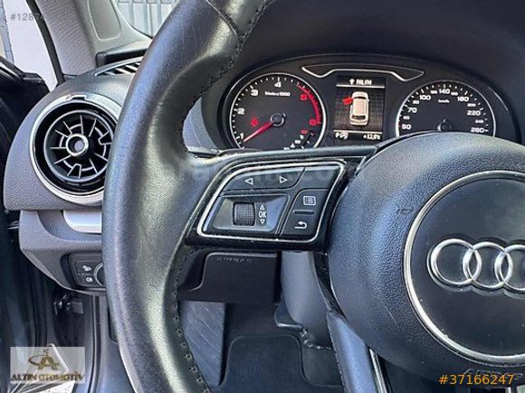 2017 MODEL AUDI A3 1.6TDI DYNAMİC S-TRONİC LED FAR DEGİŞENSİZ