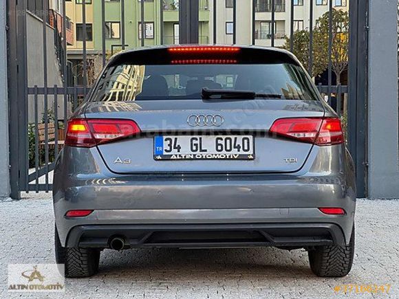 2017 MODEL AUDI A3 1.6TDI DYNAMİC S-TRONİC LED FAR DEGİŞENSİZ