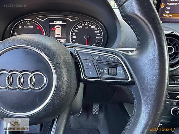 2017 MODEL AUDI A3 1.6TDI DYNAMİC S-TRONİC LED FAR DEGİŞENSİZ