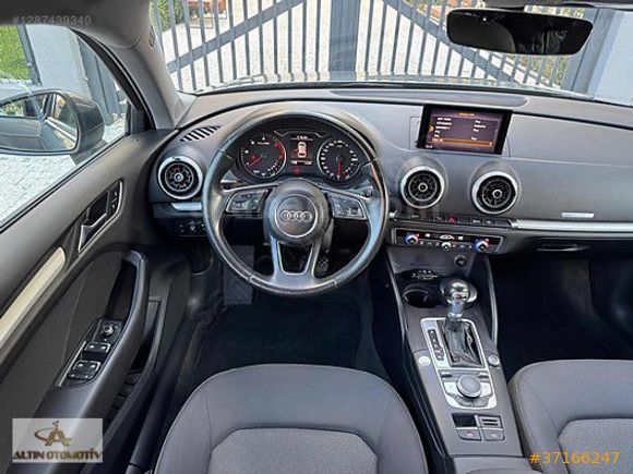 2017 MODEL AUDI A3 1.6TDI DYNAMİC S-TRONİC LED FAR DEGİŞENSİZ