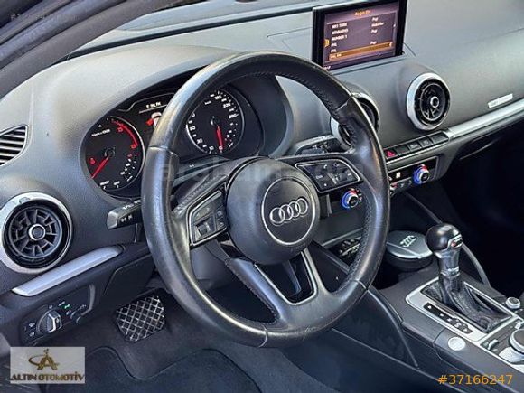 2017 MODEL AUDI A3 1.6TDI DYNAMİC S-TRONİC LED FAR DEGİŞENSİZ