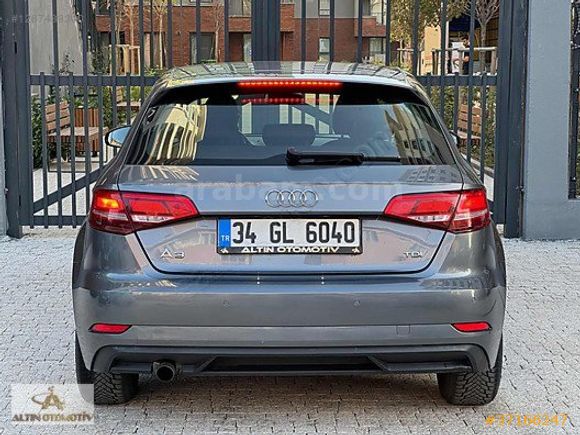 2017 MODEL AUDI A3 1.6TDI DYNAMİC S-TRONİC LED FAR DEGİŞENSİZ