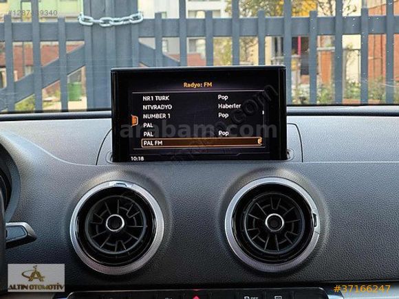 2017 MODEL AUDI A3 1.6TDI DYNAMİC S-TRONİC LED FAR DEGİŞENSİZ