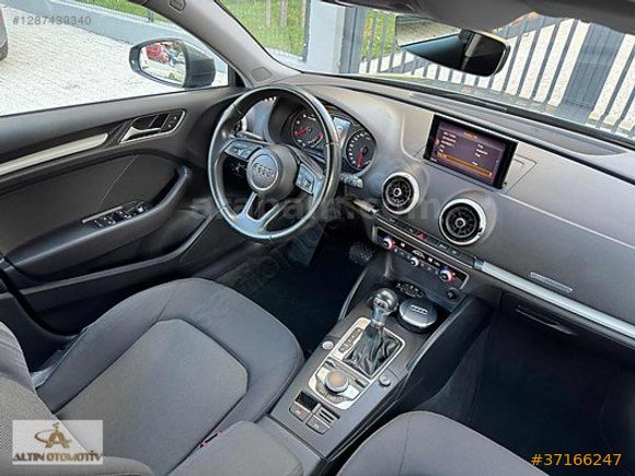 2017 MODEL AUDI A3 1.6TDI DYNAMİC S-TRONİC LED FAR DEGİŞENSİZ