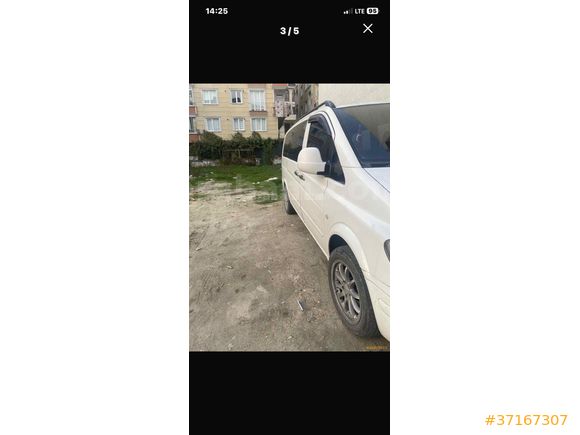 Sahibinden Mercedes - Benz Vito 115 CDI 2005 Model  507.000 km Beyaz