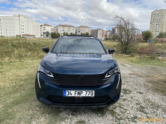 Sahibinden Peugeot 3008 1.5 BlueHDI GT 2022 Model Çorum 35.000 km Mavi (metalik)
