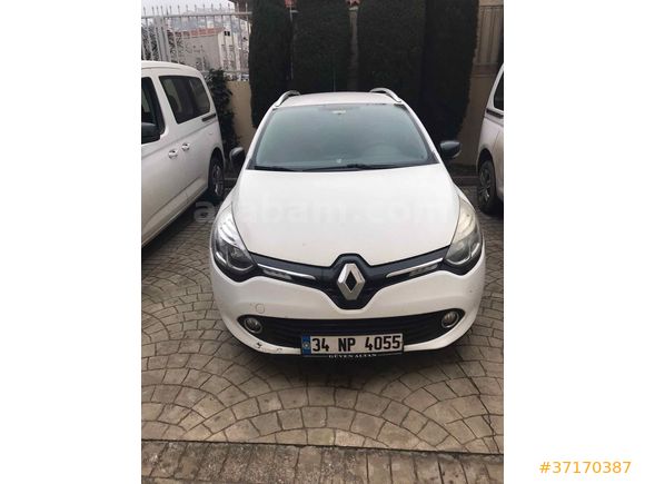 Sahibinden Renault Clio 1.5 dCi SportTourer Icon 2015 Model  226.000 km Beyaz