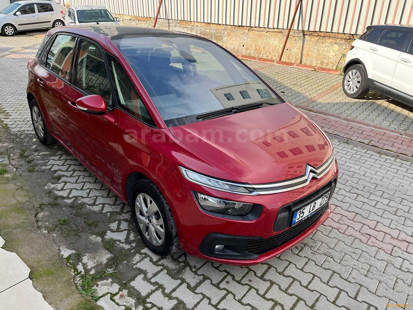 CİTROEN C4 PİCASSO 1.6 BLUEHDİ FEEL 2017 MODEL İZMİR 219.000 KM BORDO