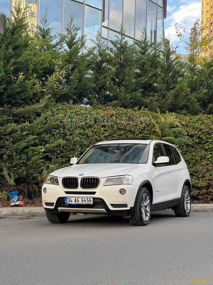 SAHİBİNDEN BMW X3 20D XDRİVE COMFORT 2012 MODEL İSTANBUL