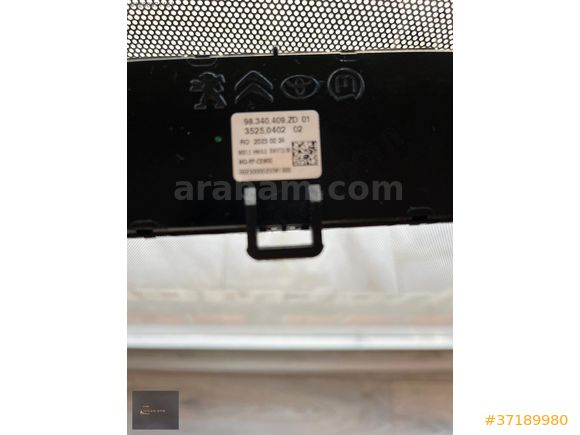 Expert Rifter Citroen Jumpy klima konturol paneli 98340409ZD