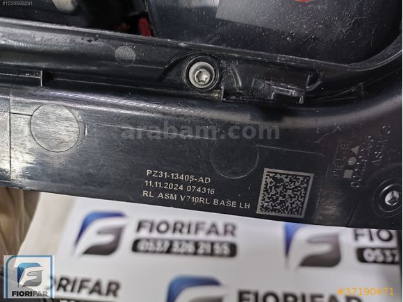 FORD CUSTOM 2023-2025 ARKA STOP LAMBASI ORJİNAL SIFIR