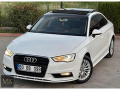 2015+AUDİ+A3+SEDAN+1.6+TDİ+174KM+CAM+TAVANLI+BOYASIZ+HATASIZ