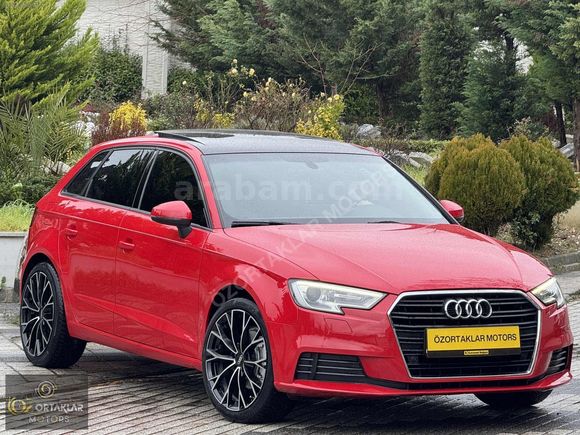 ÖZORTAKLAR'DAN 2017 AUDI A3 OTOMATİK SUNROOF'LU MAKYAJLI KASA
